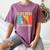 I Like Dogs And Maybe 3 People Introvert Women's Comfort Colors T-Shirt Blue Jean