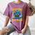 Dragon Bookworm Please I'm A Book Dragon Women's Comfort Colors T-Shirt Blue Jean