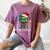 Ew People Meowy Cat Christmas Introvert Men Women Women's Comfort Colors T-Shirt Blue Jean