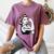 Female Librarian Rosie Riveter Book Guardian Woman Women's Comfort Colors T-Shirt Blue Jean
