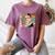 Feminist Ruth Bader Ginsburg RBG Quote Girl With Book Women Women's Comfort Colors T-Shirt Blue Jean