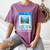 Frutiger Aero Aesthetic Tech Computer Aquarium Tarot Card Women's Comfort Colors T-Shirt Blue Jean