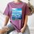 Frutiger Aero Aesthetic Tech Ocean Underwater Fishes Women's Comfort Colors T-Shirt Blue Jean Frutiger Aero Aesthetic Tech Ocean Underwater Fishes Women's Comfort Colors T-Shirt Blue Jean
