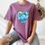 Frutiger Aero Metro Abstract Maximalism 2000s Nostalgia Premium Tri-Blend Women's Comfort Colors T-Shirt Blue Jean