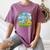 Frutiger Aero Y2K Fashion Trends Statement Piece Tech Orange Women's Comfort Colors T-Shirt Blue Jean