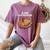 Go Away I'm Introverting Cat Introvert Men Women Girls Kids Women's Comfort Colors T-Shirt Blue Jean