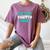 This Is My Happy Face Introvert Women's Comfort Colors T-Shirt Blue Jean This Is My Happy Face Introvert Women's Comfort Colors T-Shirt Blue Jean