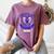 Heaven Need a Hero Colon Cancer Awareness In Memory Of Mom Women's Comfort Colors T-Shirt Blue Jean