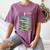 I'm Ok Books Reading Books Lover National Book Day Women's Comfort Colors T-Shirt Blue Jean