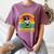 Introvert Cats Sarcasm Cat Lover Introverts Women's Comfort Colors T-Shirt Blue Jean