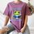 Introvert Herpetologists Amphibian Frog Lover Women's Comfort Colors T-Shirt Blue Jean