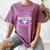 Introvert Hippie Mom Cloth Diapers Crunchy Mama Women's Comfort Colors T-Shirt Blue Jean