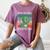 Introvert Selectively Social Anti-Social Shy Women's Comfort Colors T-Shirt Blue Jean