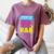 Introvert But Willing To Discuss 90s R&B 1990s Kid Women's Comfort Colors T-Shirt Blue Jean