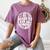 Its Way Too Peopley Outside Sarcastic Introvert Humor Women's Comfort Colors T-Shirt Blue Jean