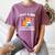 Just A Girl Who Loves Dogs And Books Reading Dog Puppy Lover Women's Comfort Colors T-Shirt Blue Jean