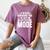 Leave Me Alone Tee Introvert Humor Women's Comfort Colors T-Shirt Blue Jean