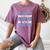 I Would Love To Cancel Plans But i Never Make Any Introvert Women's Comfort Colors T-Shirt Blue Jean