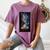 Magical Book Floral Coffee Books Nature Fantasy Women's Comfort Colors T-Shirt Blue Jean
