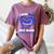 In My Memory Of My Dad HUNTINGTON'S DISEASE AWARENESS Women's Comfort Colors T-Shirt Blue Jean In My Memory Of My Dad HUNTINGTON'S DISEASE AWARENESS Women's Comfort Colors T-Shirt Blue Jean