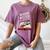 Murder Mystery And a Cup Of Tea Book Humor Women's Comfort Colors T-Shirt Blue Jean