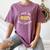 I Have No Shelf Control Book Lovers Teacher Women Graphic Women's Comfort Colors T-Shirt Blue Jean
