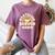 Nostalgia Served Warm Smore Women's Comfort Colors T-Shirt Blue Jean