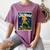 Poster Of Movie Adaptation Of Sir Arthur Conan Doyle Book Women's Comfort Colors T-Shirt Blue Jean