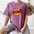POW -Adults Kids Comic Book Cartoon Pop Art Novelty Sarcastic Women's Comfort Colors T-Shirt Blue Jean POW -Adults Kids Comic Book Cartoon Pop Art Novelty Sarcastic Women's Comfort Colors T-Shirt Blue Jean