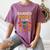 Read Banned Books Club Freely Anti-Censorship Librarian Women's Comfort Colors T-Shirt Blue Jean