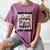 Read Books Stay Weird Book Lover Joke Introvert Reading Premium Women's Comfort Colors T-Shirt Blue Jean