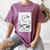 The Reader Tarot Card Bookworm Books Lover Dragon Librarians Women's Comfort Colors T-Shirt Blue Jean