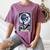 The Reader Tarot Card Reading Skeleton Skull Book Lover Women's Comfort Colors T-Shirt Blue Jean The Reader Tarot Card Reading Skeleton Skull Book Lover Women's Comfort Colors T-Shirt Blue Jean