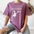Reading 6-7 Silly Goose Read Books Bookish Bookworm Women's Comfort Colors T-Shirt Blue Jean