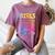 Retro Girls Just Wanna Have Fun Nostalgia 1980s 80's Premium Tri-Blend Women's Comfort Colors T-Shirt Blue Jean