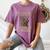 Retro Please Be Patient With Me I'm From The 1900s Projector Women's Comfort Colors T-Shirt Blue Jean