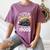 Retro Please Be Patient With Me I'm From The 1900s Train Women's Comfort Colors T-Shirt Blue Jean