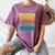 Retro Never Underestimate The Power Of a Boy With a Book Women's Comfort Colors T-Shirt Blue Jean