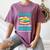 Sarcastic Books Anti Social Introvert Book Conversation Women's Comfort Colors T-Shirt Blue Jean