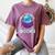 Save Earth It´s Only Planet With Books Reader Earth Day Women's Comfort Colors T-Shirt Blue Jean