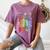 Subtle Floral Foxglove Daisy Tulip Book Lover Women's Comfort Colors T-Shirt Blue Jean