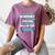Suicide Prevention 988 Hotline In Memory Of Loved One Women's Comfort Colors T-Shirt Blue Jean