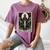 Tarot Cards Guide Book Esoteric Mysticism Clothing Tarot Card Justice Women's Comfort Colors T-Shirt Blue Jean
