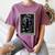 Tarot Cards Guide Book Esoteric Mysticism Clothing The High Priestess -Adults Small Classic Fit Short Sleeve Women's Comfort Colors T-Shirt Blue Jean