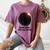 Total Solar Eclipse April 2024 Sky Watcher Memory Women's Comfort Colors T-Shirt Blue Jean