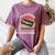 Tracking Adjustments Required Nostalgia VHS Retro Tape Women's Comfort Colors T-Shirt Blue Jean