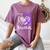 I Wear Purple In Memory Of My Brother Overdose Awareness Women's Comfort Colors T-Shirt Blue Jean I Wear Purple In Memory Of My Brother Overdose Awareness Women's Comfort Colors T-Shirt Blue Jean
