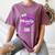 I Wear Purple In Memory For My Dad Dementia Awareness Women's Comfort Colors T-Shirt Blue Jean I Wear Purple In Memory For My Dad Dementia Awareness Women's Comfort Colors T-Shirt Blue Jean