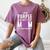 I Wear Purple In Memory Of My Mom Alzheimer's Awareness Day Women's Comfort Colors T-Shirt Blue Jean I Wear Purple In Memory Of My Mom Alzheimer's Awareness Day Women's Comfort Colors T-Shirt Blue Jean