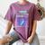 I Wear Purple In Memory For My Son Overdose Awareness Women's Comfort Colors T-Shirt Blue Jean